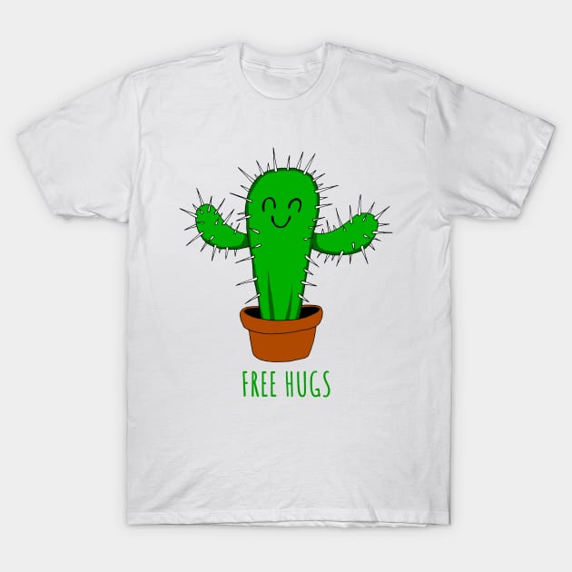 FREE HUGS T-Shirt by lucamendieta